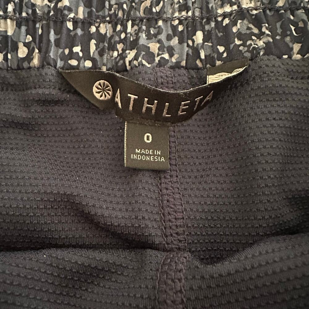 Athleta Farallon Skort Blue Camo-like Print with Pockets Size Zero - Picture 7 of 9
